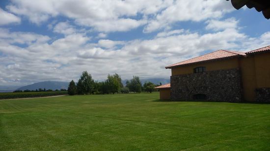 Mendoza - Weintour. Das Grundstück des 2. Weingutes