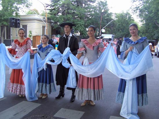 Mendoza - Weinfest in den Straßen