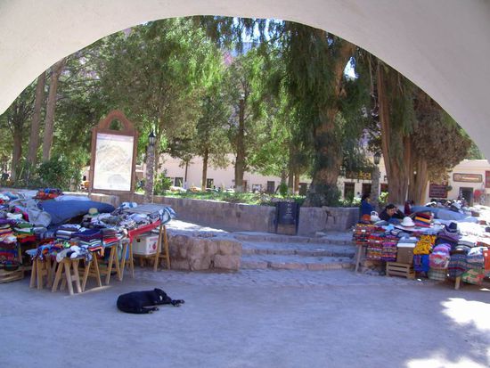 Salta - 1. Ausflugstag - Purmamarca - Marktplatz