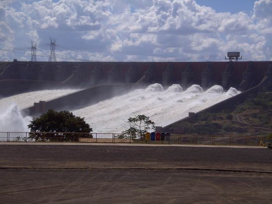 Iguazu 4. Tag, Paraguay - ...aber sie läßt sich auch hier erahnen....