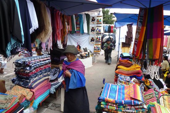 India Markt in Otavalo