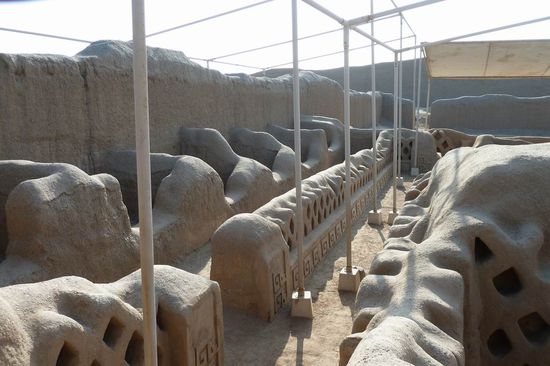 Trujillo - Chan Chan, die groesste Lehmziegelstadt der Welt