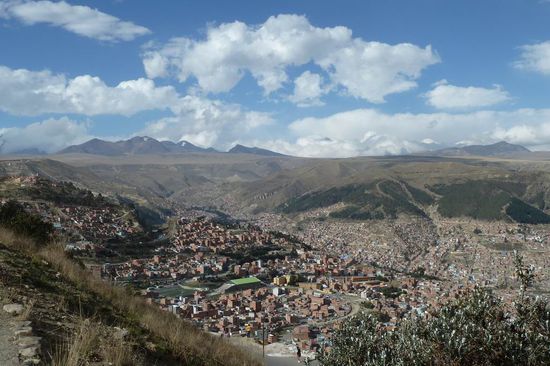 La Paz - Die Regierungshauptstadt Boliviens