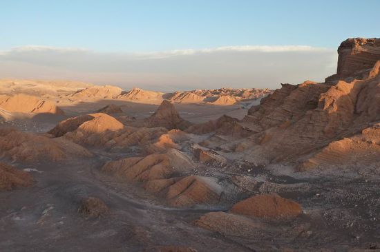 San Pedro de Atacama - Das Moon-Valley in der Abendsonne - eine Impression für sich.