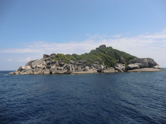 Insel 9, die noerdlichste der neun Inseln der Similan Islands - einer unserer Tauchspots