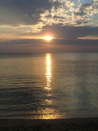 Sonnenuntergang am Meer