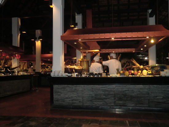 ...hier wurde alles(!) frisch zubereitet.