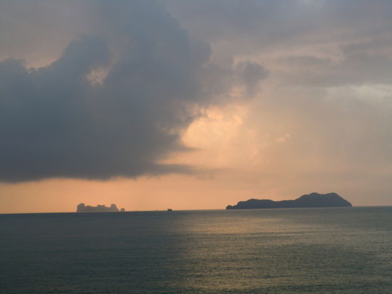 Sonnenaufgang im Golf von Thailand