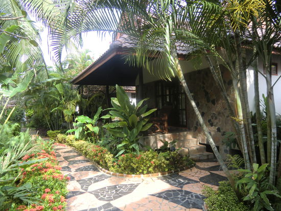 Hier wohnen wir zusammen mit Gekko