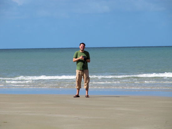 Auch Lizzy hat sich mal die Kamera geschnappt und mich beim fotografieren 'erwischt'!