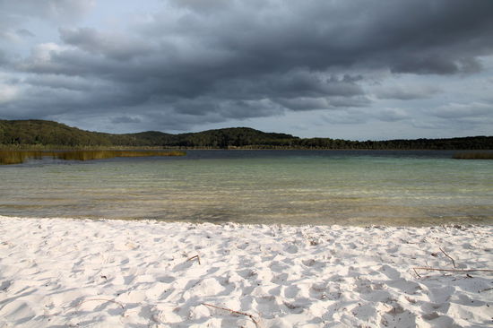 Abends sind wir noch zum Lake Birrabeen gefahren.