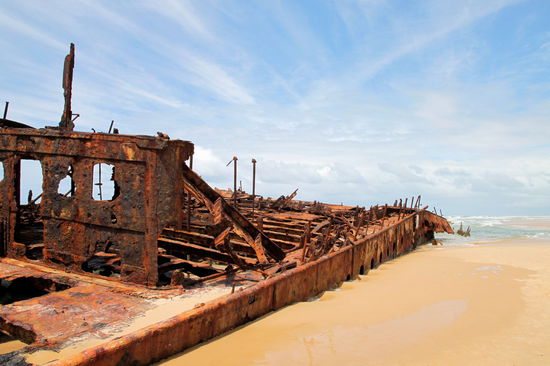 Es ist nicht ganz leicht die alte Rostlaube ohne Touristen zu fotografieren, aber ich habs geschafft. 
