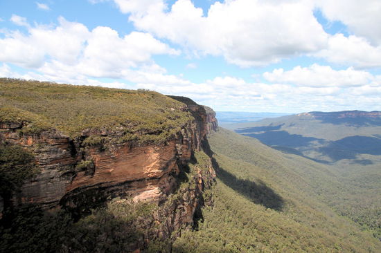 Beeindruckende Farben. Wir hatten super Wanderwetter, es war etwas über 20 Grad und leicht bewölkt.