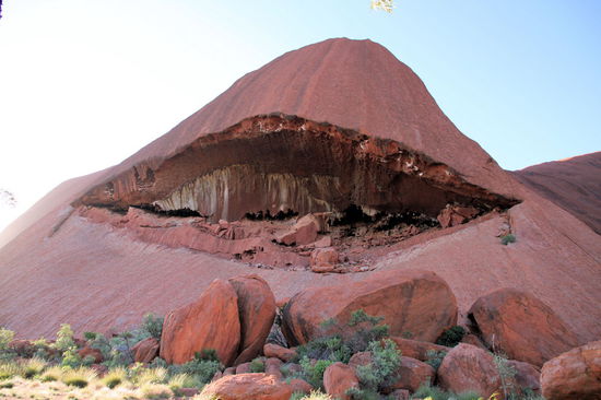 Auch das ist der Uluru.