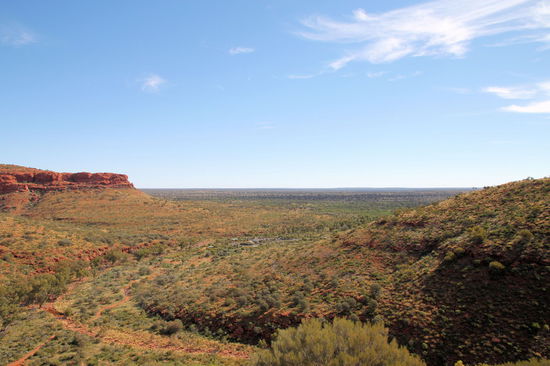 Oben angekommen hat man eine tolle Aussicht.
