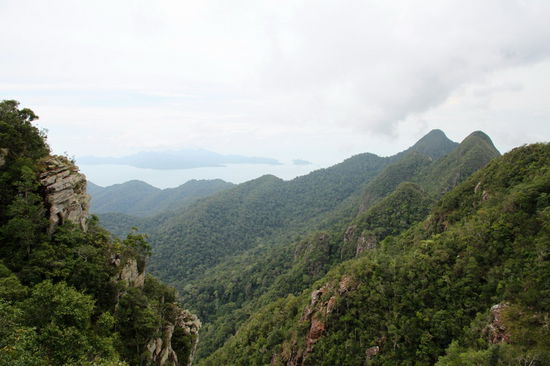 Blick von der Brücke nach Norden.