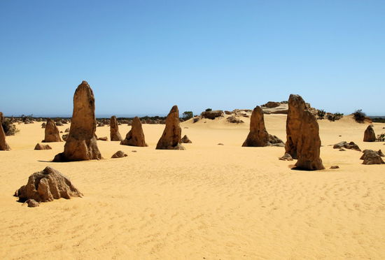 Nachdem wir den loop um die Pinnacles beendet hatten, besuchten wir noch das interessante visitor centre des Nambung NP.