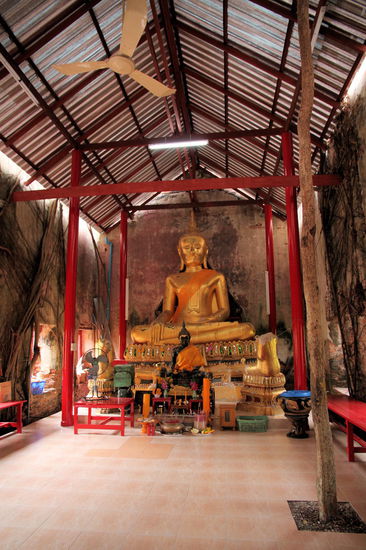 Der Tempel von innen.