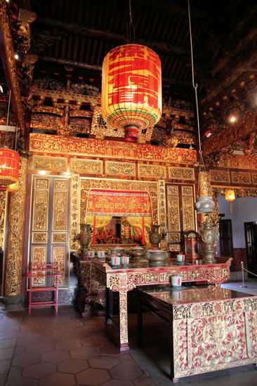 In der zentralen Halle.