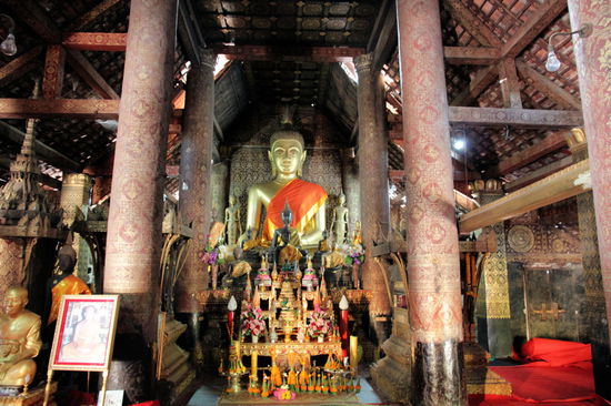 Der Tempel von innen.