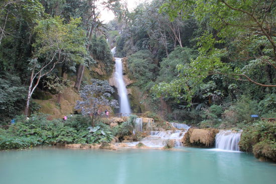 Der oberste und höchste Wasserfall (30 Meter) in diesem Park.