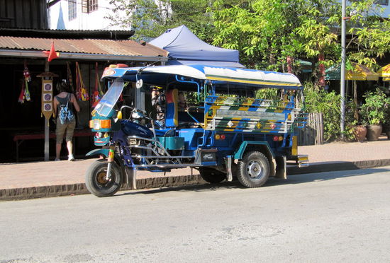 Kleine Transportstudie: Die einfache Tuk Tuk Variante.