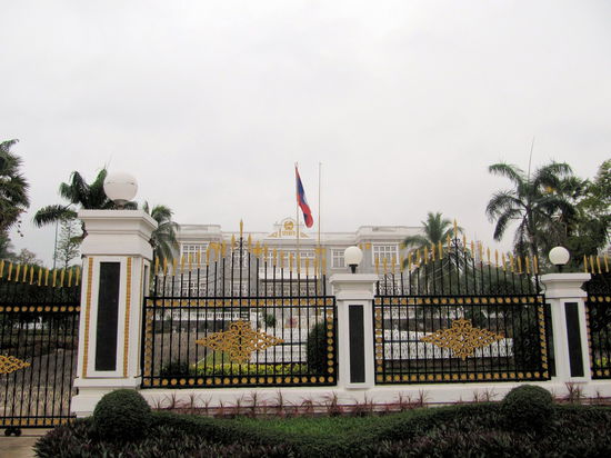 Der Präsidentenpalast.