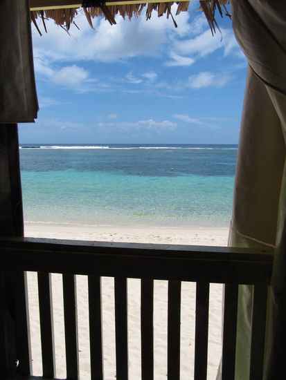 Man wacht morgens auf, schlägt die Plane zur Seite und genießt diesen traumhaften Blick.