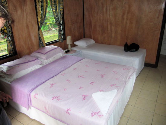 Auch von Innen alles sehr nett und sauber. Da merkte man sofort, dass die Heilala Holiday Lodge von einem deutsch-tonganischem Pärchen betrieben wird.