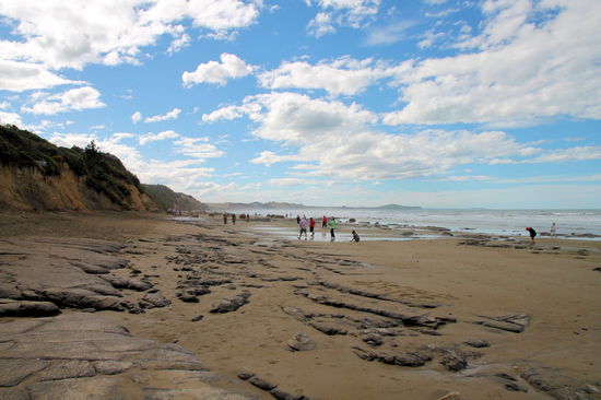 Ein weiterer Stopp waren die Moeraki Boulders südlich von Oamaru.