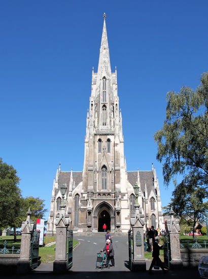 Die First Church of Otago im Zentrum von Dunedin.