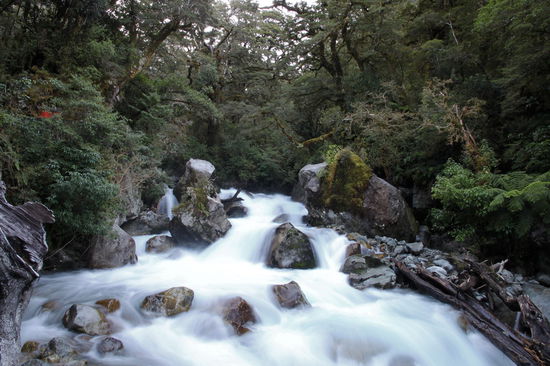 Die Lake Marian Falls.
