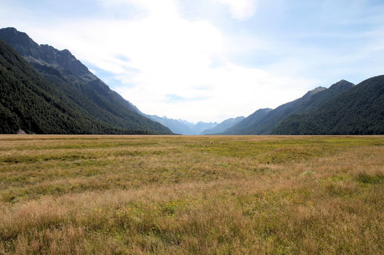 Nochmals das Eglinton Valley ohne Wolken.