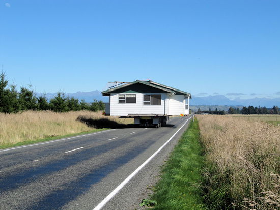 Wie man sieht, gab es hier nicht viele Möglichkeiten an die Seite zu fahren.