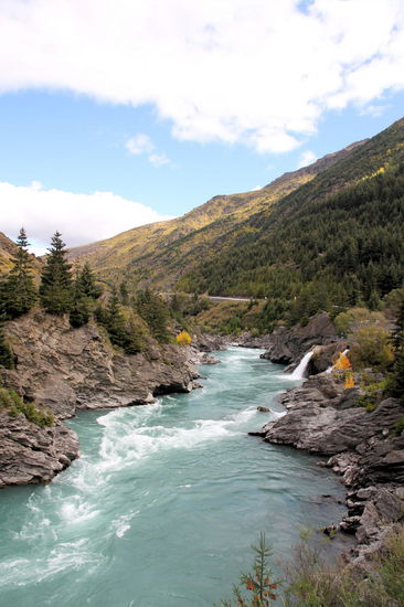 Die Kawarau Gorge zwischen Cromwell und Queenstown.