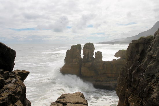 Wirkt wie ein natürlicher Wellenbrecher.