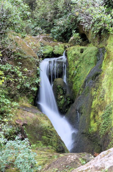 Natürlich gabs auch kleine Wasserfälle ...