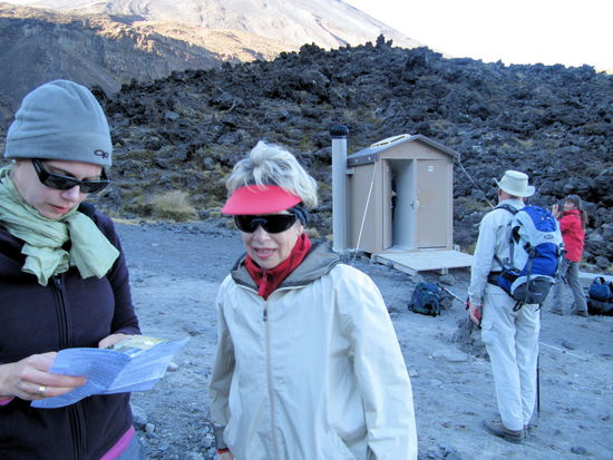 Erste Pause an den Soda Springs und letzte Toilette für die nächsten 5-6 Stunden.
