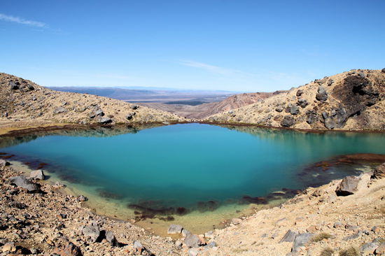 Emerald Lake mit Blick in Richtung Südosten.