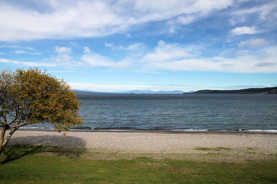 Zum Abschluss noch einmal der Lake Taupo.