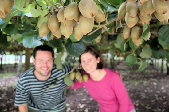 Der Guide wollte unbedingt ein Foto von uns machen. Angeblich hatte er absichtlich die Kiwis fokussiert und nicht uns. 
