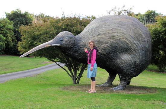 ... und zum Abschluss ein ganz besonders dicker Kiwi. Ich meine natürlich nicht Lizzy! 