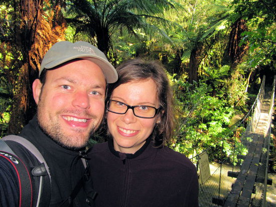 ... und hatten sogar Zeit für ein Paarfoto! 