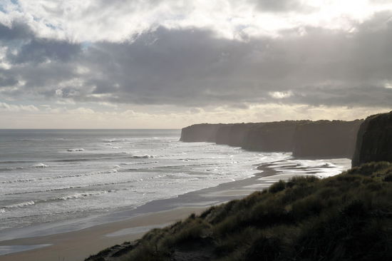 Die Küste hatte starke Ähnlichkeit mit der Westküste der Südinsel.