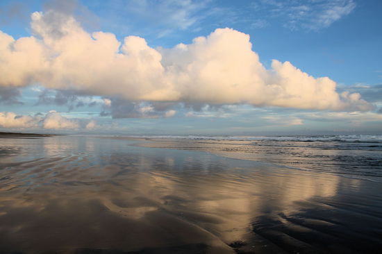 Abends sind wir an den 90 Mile Beach gefahren um dort den Sonnenuntergang anzuschauen.