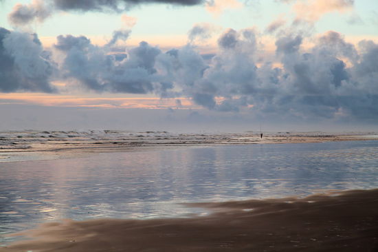 Außer ein paar einheimischen Anglern waren wir alleine ...