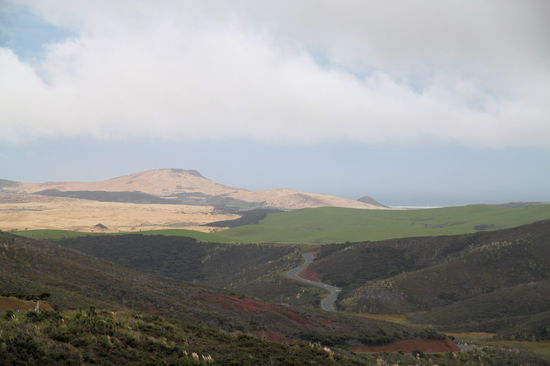 Bei wechselhaftem Wetter machten wir uns auf den Weg zum Cape Reinga an der Nordspitze der Nordinsel. Hier gibt es riesige Sanddünen und einen Leuchtturm.
