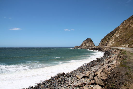 Schöne Küste in der Nähe von Oxnard.