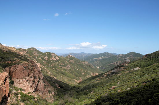 Schöne Aussicht unterwegs ...