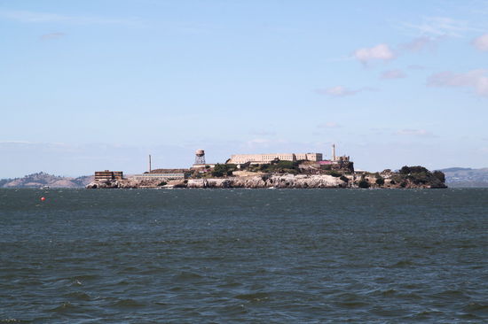 Alcatraz vom Marina District aus.